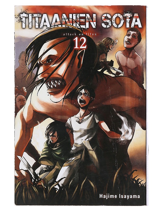 Titaanien sota = Attack on titan. 12 - Isayama, Hajime - Sarjakuvat - 10105473112 - 0