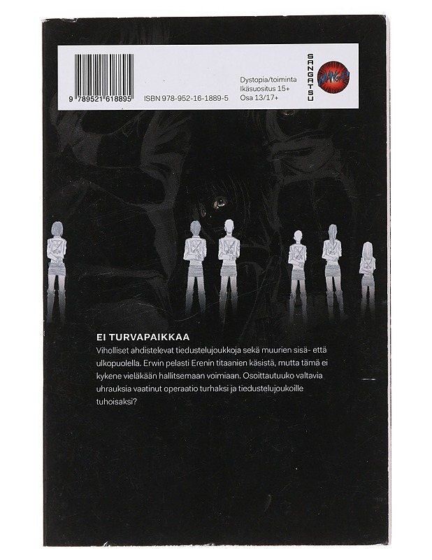 Titaanien sota = Attack on titan. 13 - Isayama, Hajime - Sarjakuvat - 10105473115 - 1