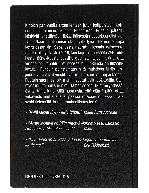 Hautakangas Marja: Hulikaanimuistio - Elämäkerrat ja muistelmat - 10105473121 - 1