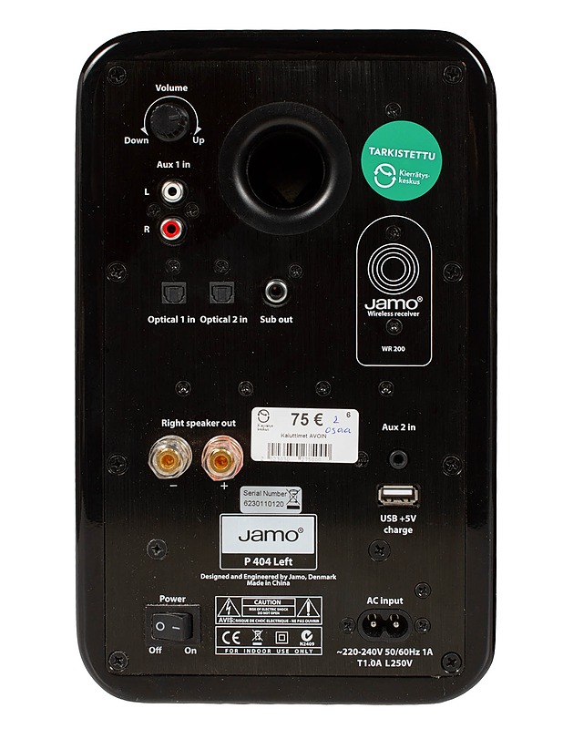 JAMO P 404 aktiivikaiutinpari - Audio - 10105473159 - 2