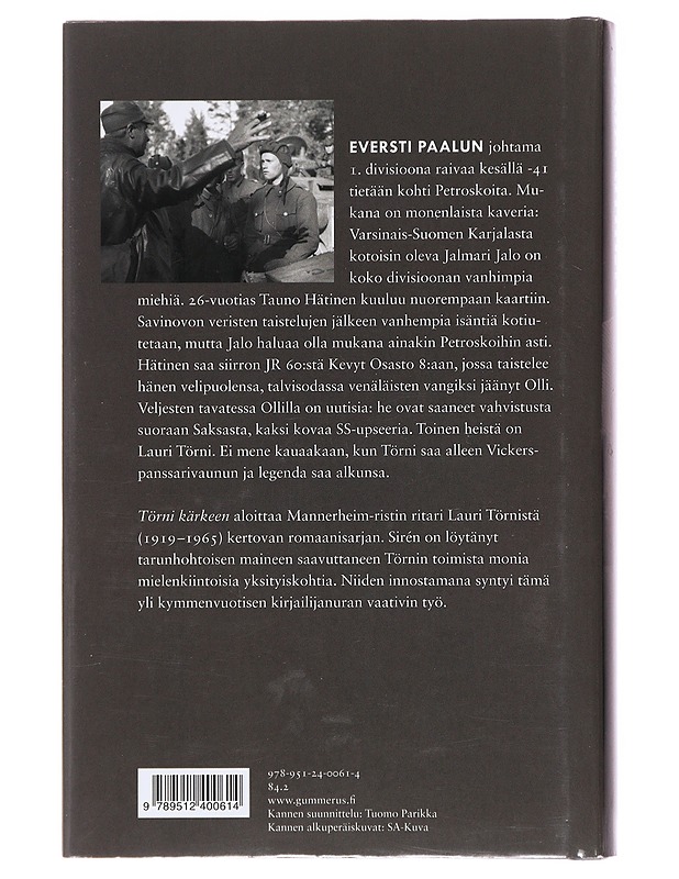 Törni kärkeen - Sirén, Esa - Romaanit ja novellit - 10105473147 - 1