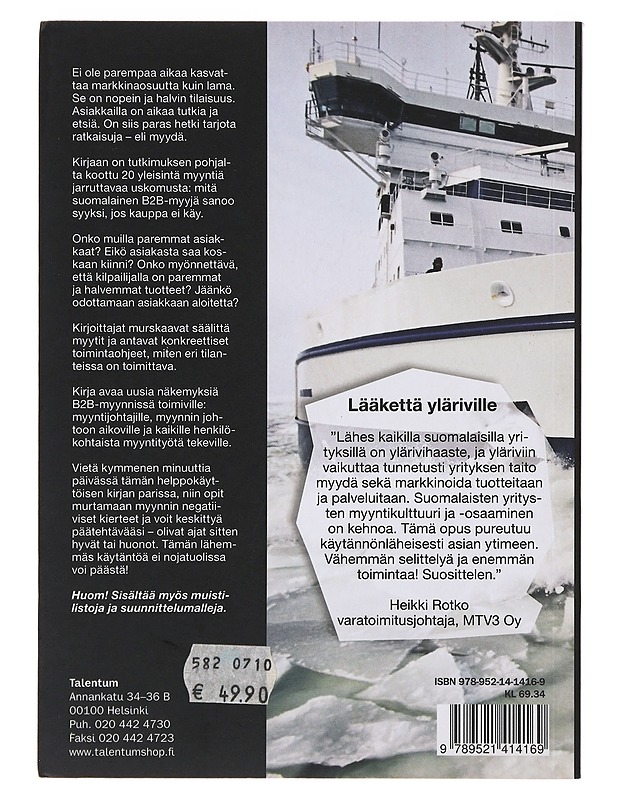 Myynninmurtajat : 20 uskomusta B2B-myynnistä - Hakala, Petteri - Tietokirjat ja oppaat - 10105473154 - 1