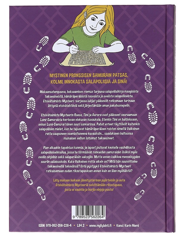 Etsivätoimisto Mysteeri ja pronssinen samurai - Tynkkynen, Jutta - Nuorten kirjat - 10105473160 - 1