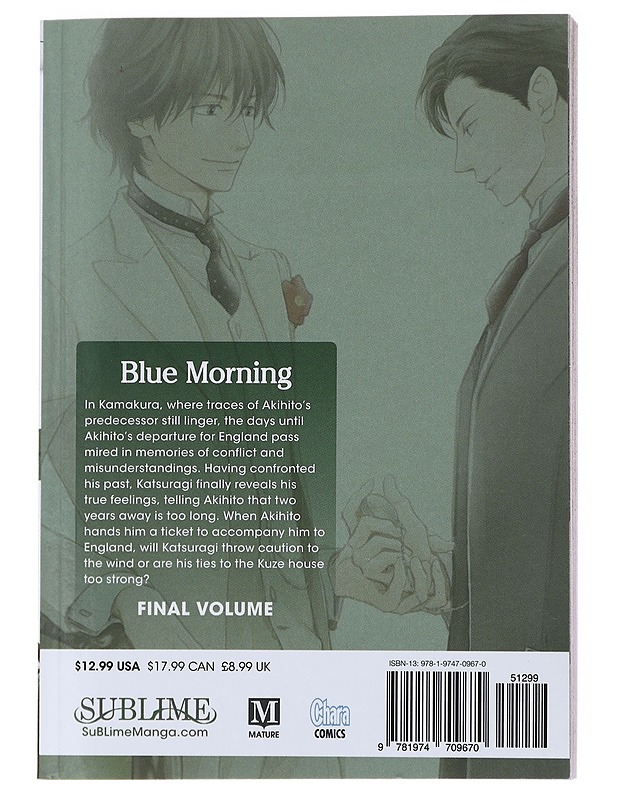 Blue Morning, Vol. 8 - Shoko Hidaka K-18 - Sarjakuvat - 10105473198 - 1