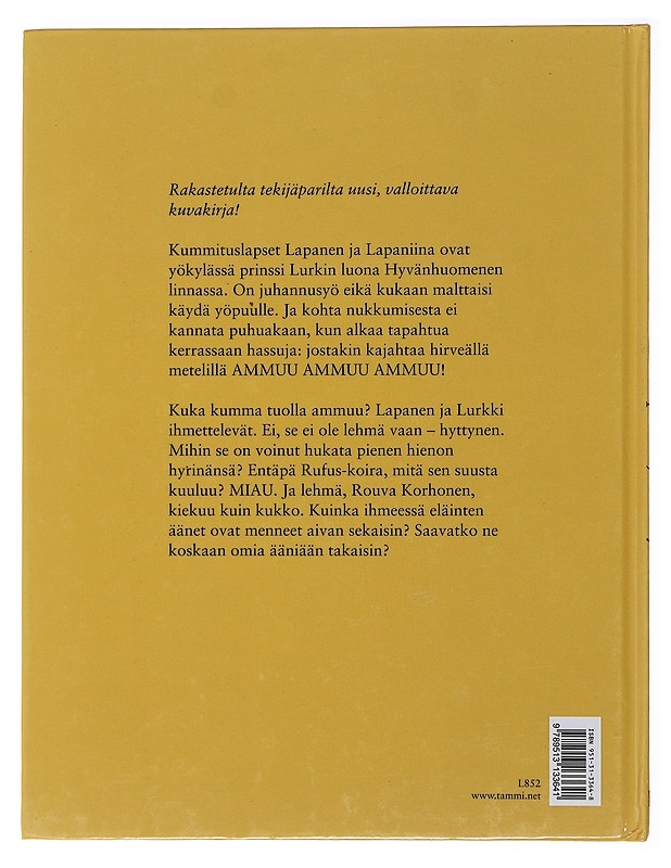 Lapanen ja taikayö - Sandberg, Inger - Lastenkirjat - 10105473231 - 1