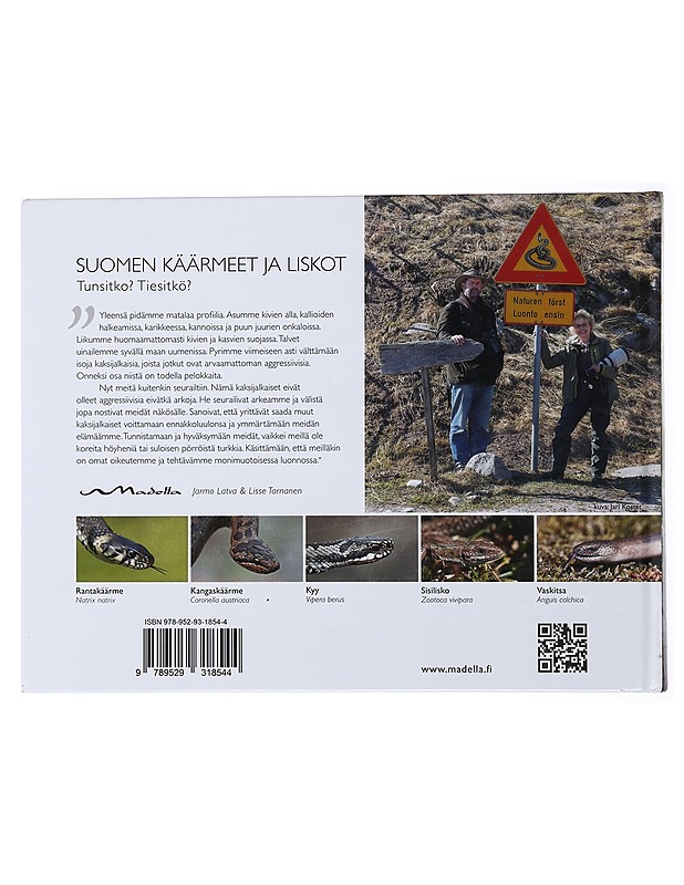Suomen käärmeet ja liskot - Latva, Jarmo - Tietokirjat ja oppaat - 10105473243 - 1