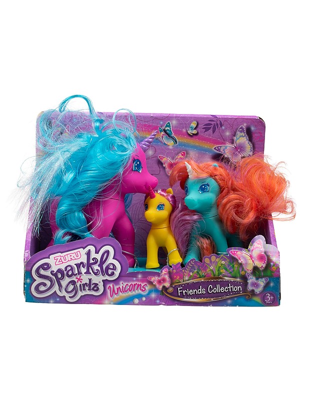 ZURU Sparkle Girlz Unicorns -lelusetti - Lasten lelut - 10105473273 - 0