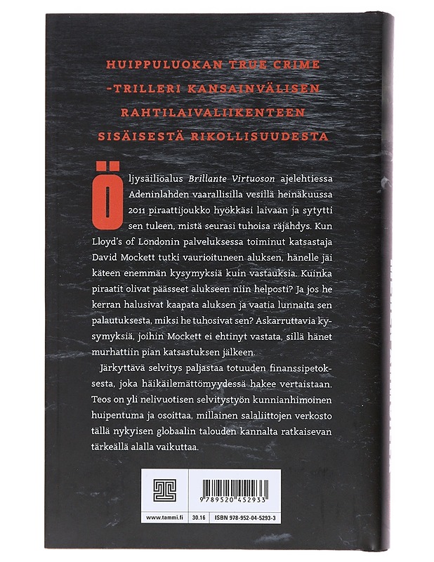 Meren armoilla : tositarina kaappauksesta, murhasta ja salaliitosta - Campbell, Matthew - Jännitys ja dekkarit - 10105473278 - 1