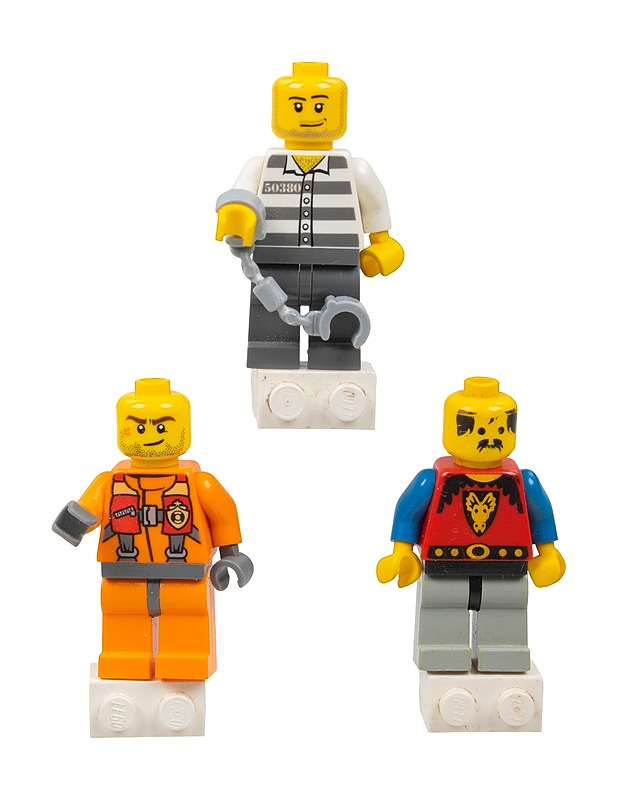 LEGO minifiguuri, 3 kpl - Lasten lelut - 10105473300 - 0