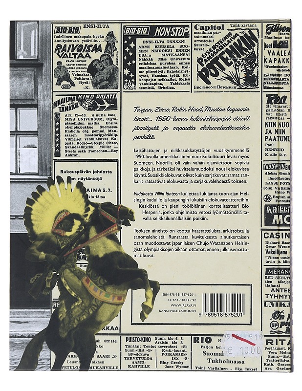 Skip to the beginning of the images gallery Ilmari Vesterinen : Viidakosta Villiin länteen : Helsingin pojat leffassa - Tietokirjat ja oppaat - 10105473316 - 1