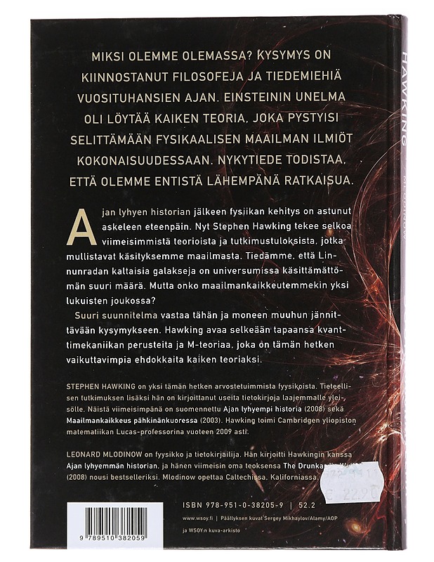 Suuri suunnitelma - Hawking, Stephen W. - Tietokirjat ja oppaat - 10105473378 - 1