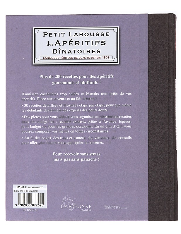 Petit Larousse des Apéritifs Dînatoires - Ruokakirjat - 10105473426 - 1
