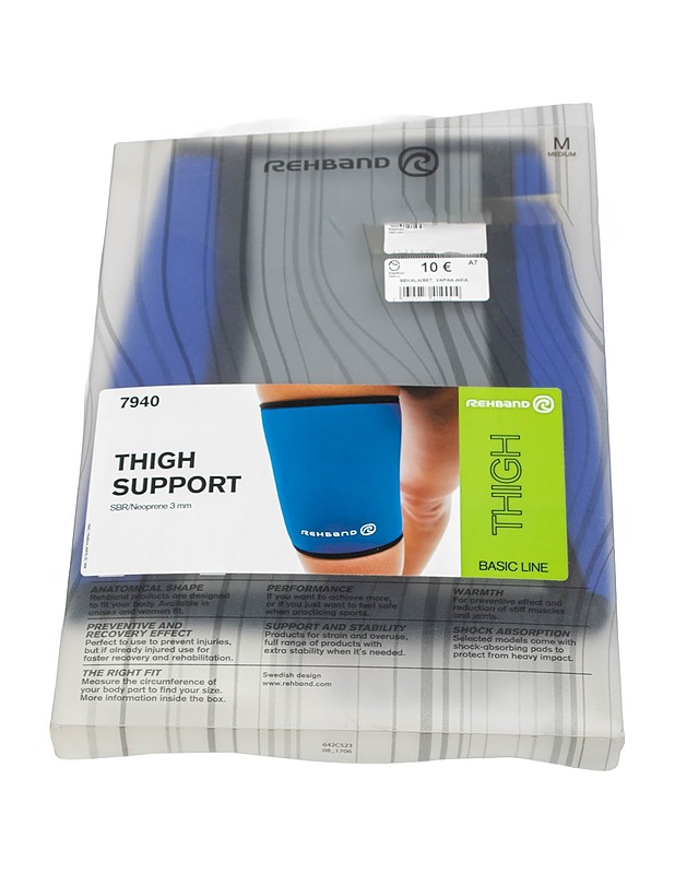 REHBAND 7940 Thigh Support reisituki, M - Urheiluvaatteet ja fanivaatteet - 10105473451 - 0