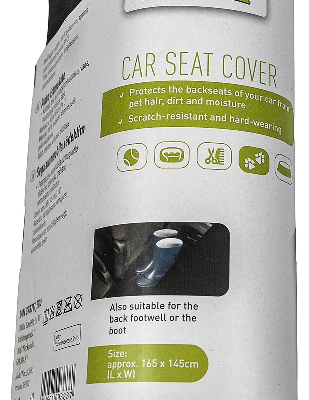 ZOOFARI takapenkin suojapeite - Lemmikkitarvikkeet - 10105473463 - 1