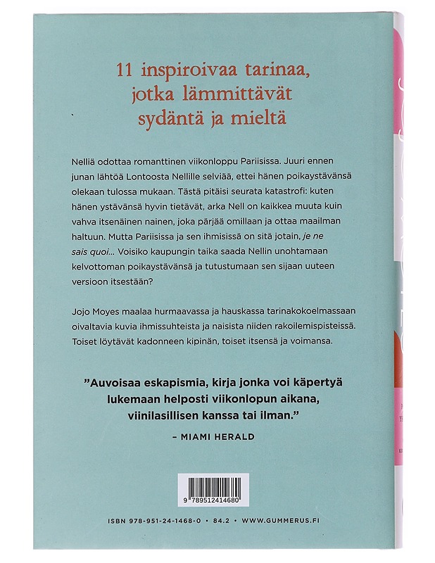 Pariisi yhdelle ja muita kertomuksia - Moyes, Jojo - Romaanit ja novellit - 10105473465 - 1