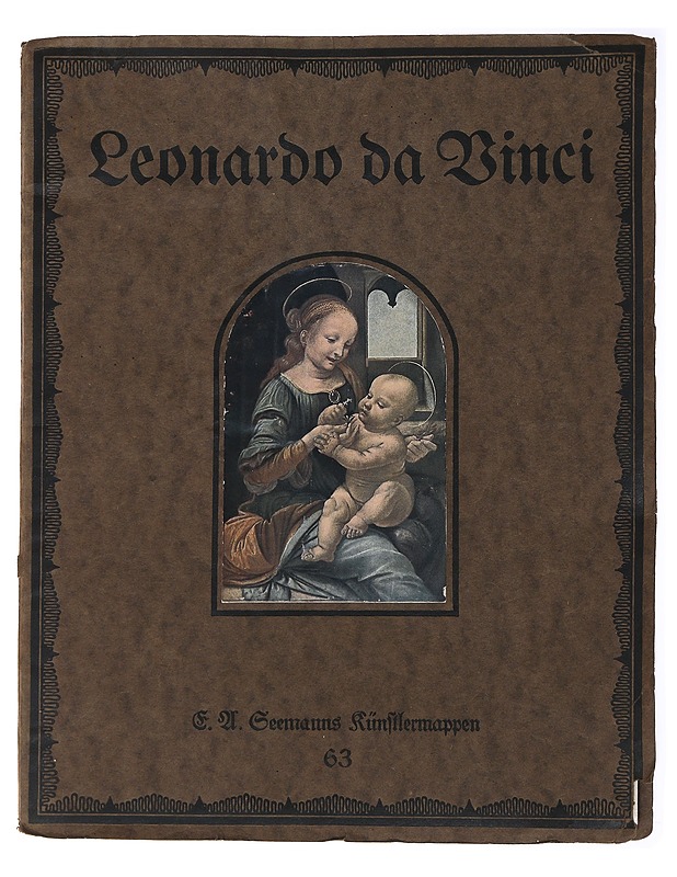 Leonardo da Vinci. Acht Wiedergaben nach Werfen des Runstlers. - Taide- ja kulttuurikirjat - 10105473469 - 0