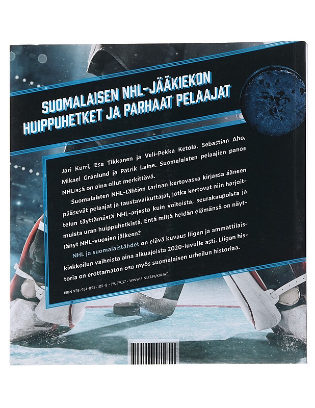 NHL ja suomalaistähdet - Kauhala, Hannu - Elämäkerrat ja muistelmat - 10105473491 - 1