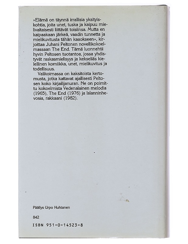 Metsästys joulun alla : valitut kertomukset - Peltonen, Juhani - Romaanit ja novellit - 10105473501 - 1