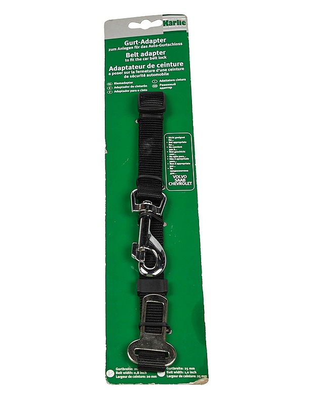 KARLIE turvavyöadapteri - Lemmikkitarvikkeet - 10105473498 - 0