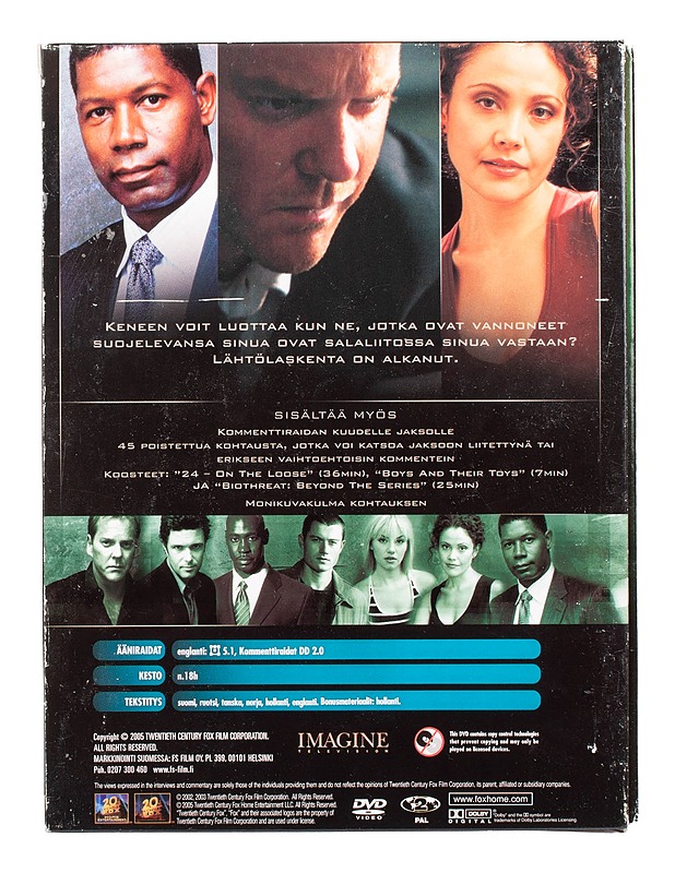 24: 3. tuotantokausi - DVD - DVD-elokuvat - 10105473503 - 1