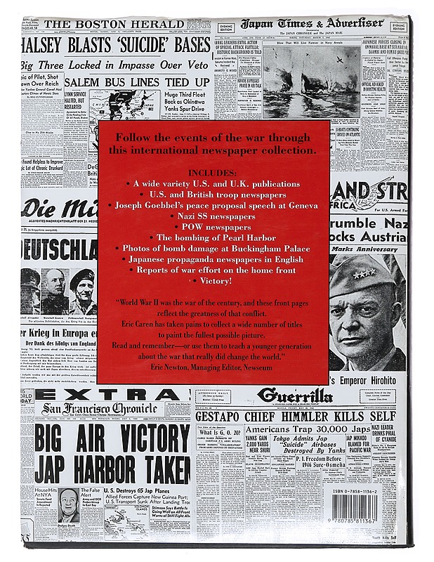 World War II extra : an around - the world newspaper history from the treaty of Versailles to the Nuremberg trials - Caren, Eric C. - Historiakirjat - 10105473507 - 1