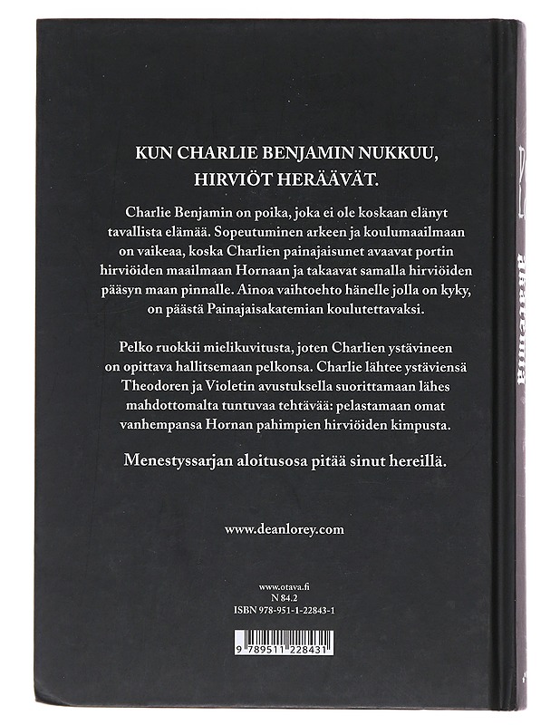 Painajaisakatemia - Lorey, Dean - Nuorten kirjat - 10105473509 - 1