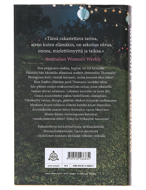 Viimeinen vuosipäivä - Moriarty, Liane - Romaanit ja novellit - 10105473518 - 1