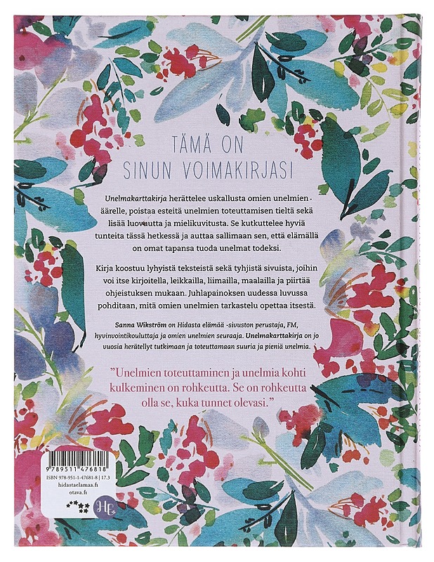 Unelmakarttakirja : sydän löytää tien - Wikström, Sanna - Tietokirjat ja oppaat - 10105473565 - 1
