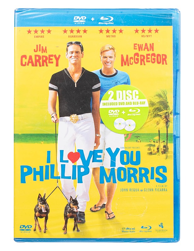 I Love You Phillip Morris - DVD - Blu-ray-levyt - 10105473609 - 0