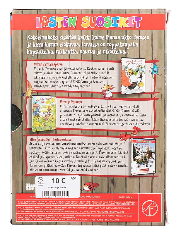 Viiru ja Pesonen-Kokoelmaboksi - DVD - DVD-elokuvat - 10105473617 - 1