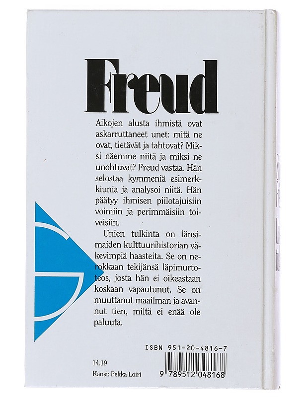 Unien tulkinta - Freud, Sigmund - Tietokirjat ja oppaat - 10105473613 - 1