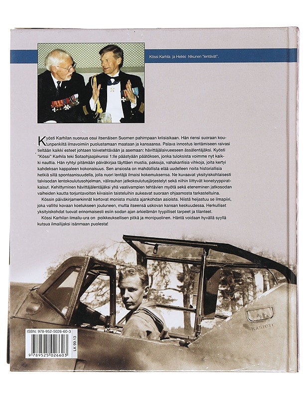 Kyösti Karhila : reservipilottien ykkösässä - Karhila, Kyösti - Elämäkerrat ja muistelmat - 10105473649 - 1