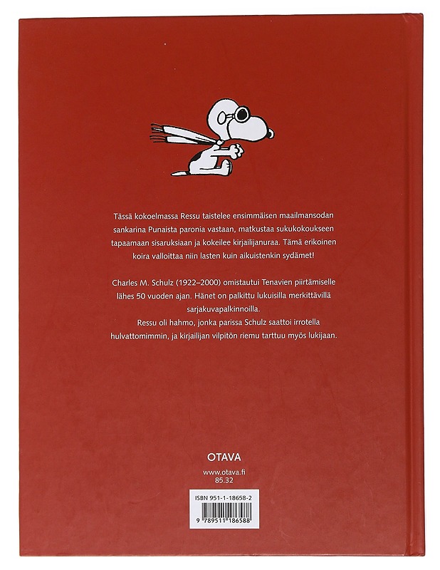 Ressu ja Punainen paroni - Schulz, Charles M. - Sarjakuvat - 10105473659 - 1