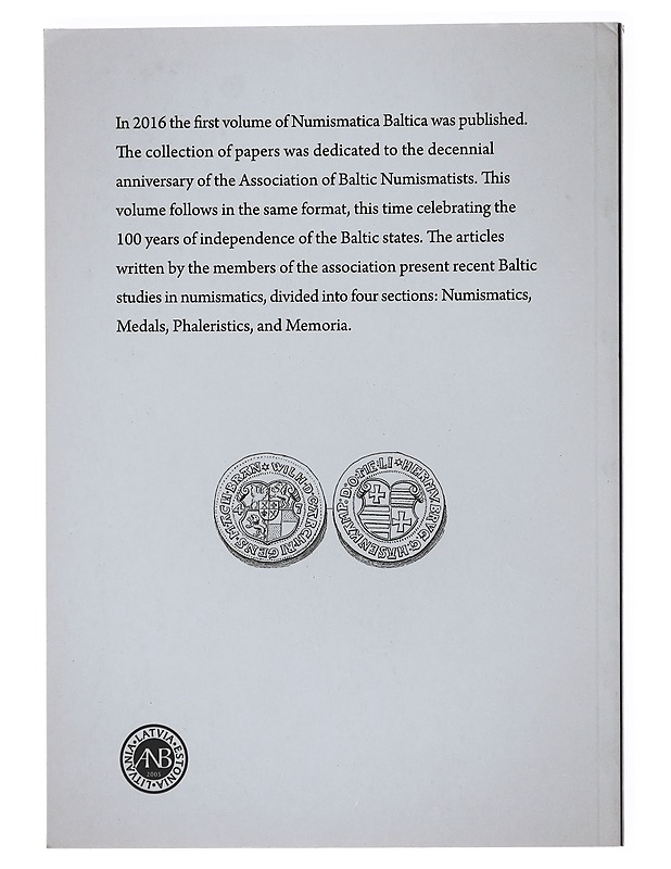 Numismatics in the Centenary Year of the Baltic Sea - Tietokirjat ja oppaat - 10105473663 - 1