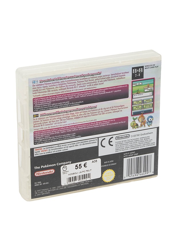Pokemon Pearl Version - Nintendo DS - Konsolit ja konsolipelit - 10105473680 - 1