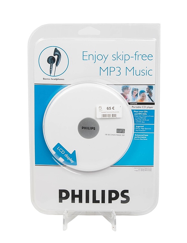 PHILIPS EXP2540 kannettava MP3-CD-soitin - Audio - 10105473706 - 0