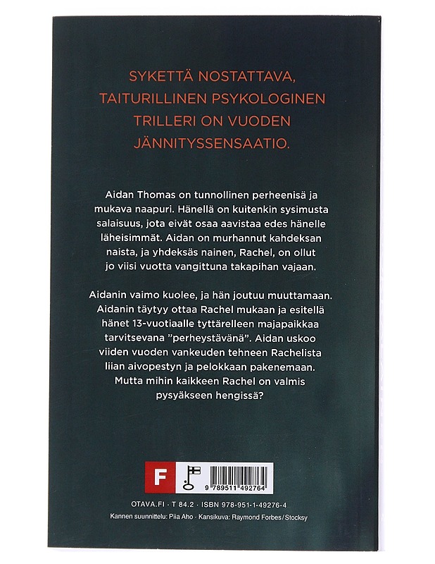 Hiljainen vuokralainen - Michallon, Clémence - Jännitys ja dekkarit - 10105473707 - 1