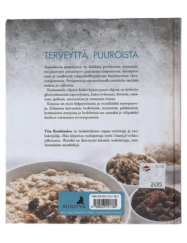 Suomalainen puurokirja - Koskimies, Tiia - Ruokakirjat - 10105473710 - 1
