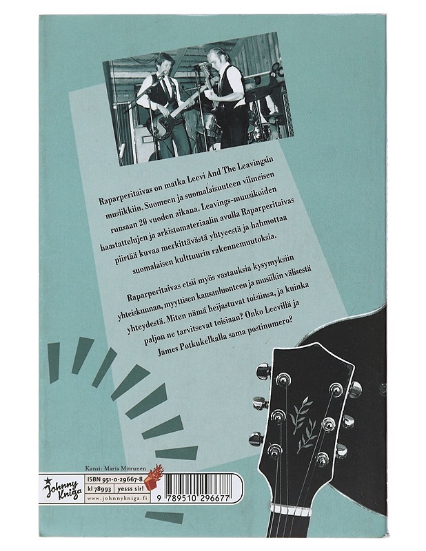 Raparperitaivas - Santtu Luoto - Musiikki- ja elokuvakirjat - 10105473772 - 1