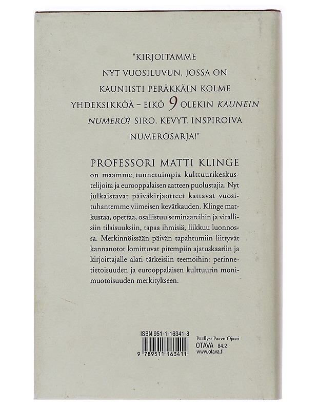 Päiväkirjastani - Matti Klinge - Elämäkerrat ja muistelmat - 10105473780 - 1