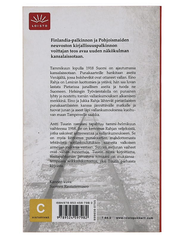 Suuri asejuna Pietarista - Tuuri, Antti - Romaanit ja novellit - 10105473803 - 1