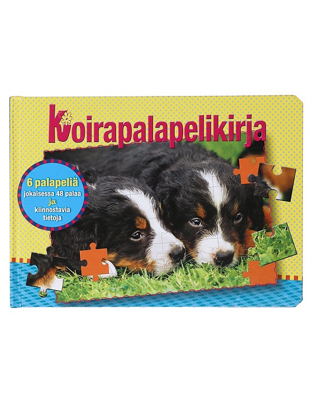 Koirapalapelikirja - 6 palapeliä - Lasten palapelit - 10105473816 - 0