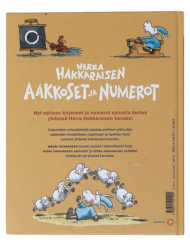 Herra Hakkaraisen aakkoset ja numerot - Mauri Kunnas - Lastenkirjat - 10105473818 - 1