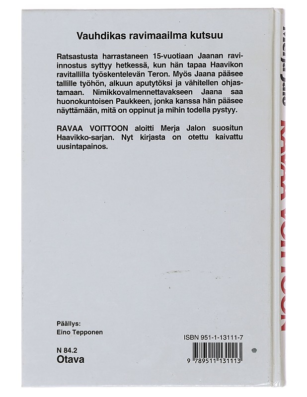 Ravaa voittoon - Merja Jalo - Nuorten kirjat - 10105473821 - 1