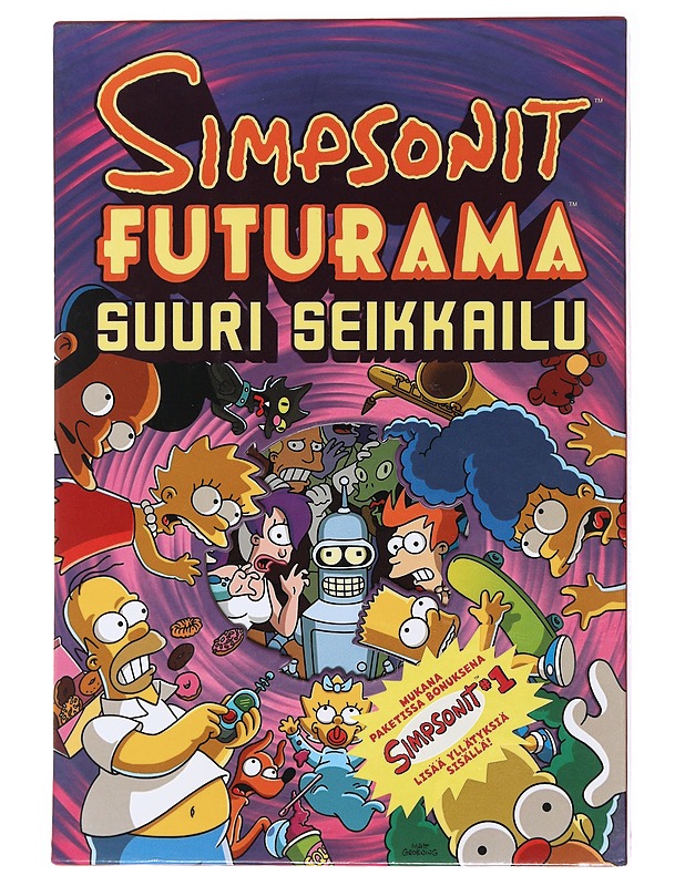 Simpsonit Futurama : suuri seikkailu - Laine, Henrik - Sarjakuvat - 10105473825 - 0