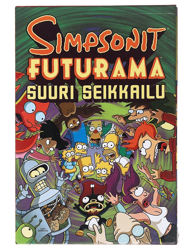 Simpsonit Futurama : suuri seikkailu - Laine, Henrik - Sarjakuvat - 10105473825 - 1