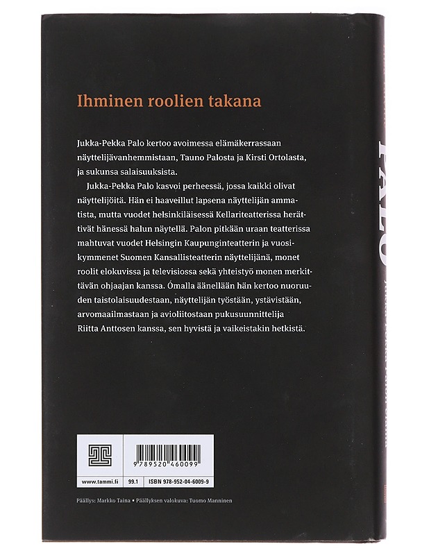 Palo : Jukka-Pekka Palon elämä - Liisa Talvitie - Elämäkerrat ja muistelmat - 10105473828 - 1