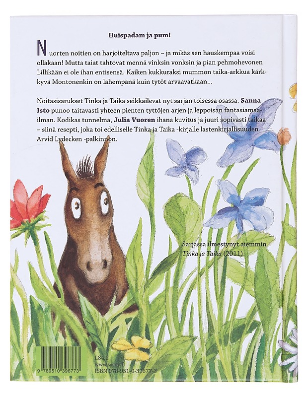 Tinka ja Taika : noidanruohon salaisuus - Isto, Sanna - Lastenkirjat - 10105473848 - 1