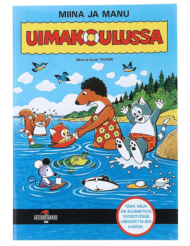 Miina ja Manu uimakoulussa - Teutori - Lastenkirjat - 10105473853 - 0