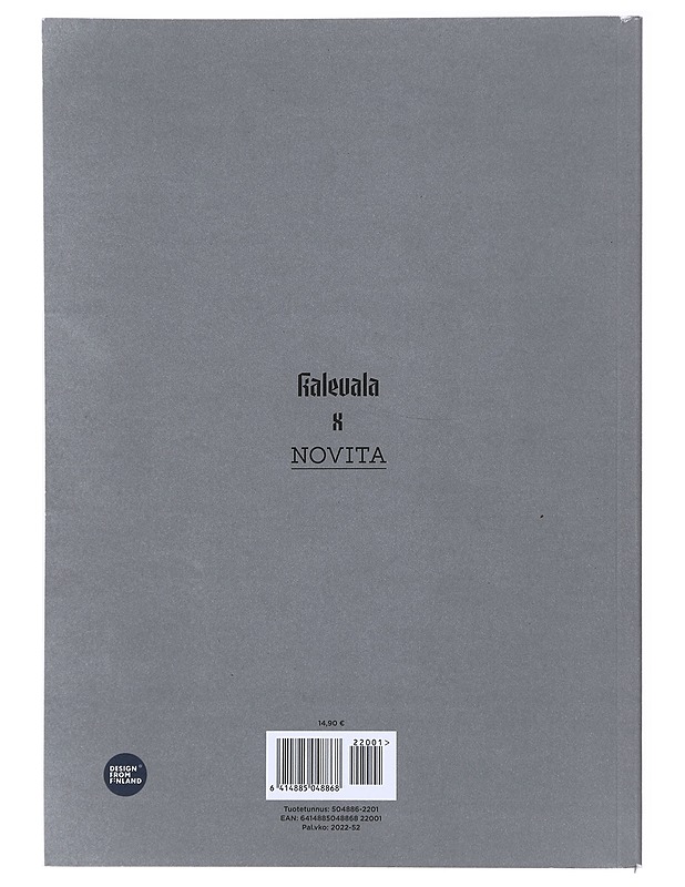 Kalevala X Novita neulelehti - Käsityökirjat - 10105473854 - 1